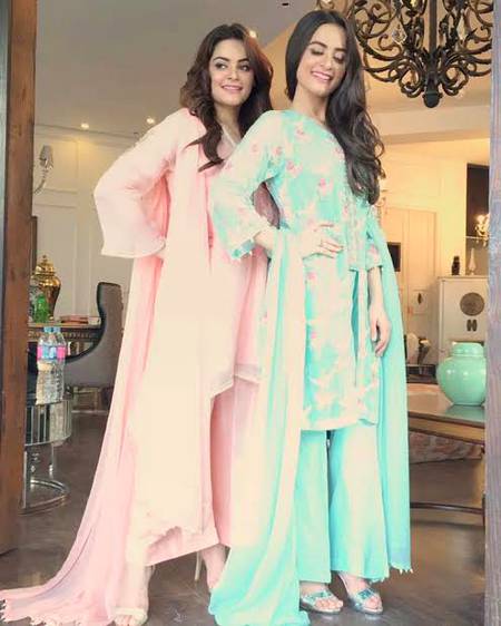 Aiman and Minal khan...
