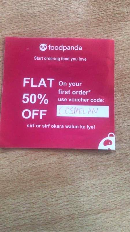 Foodpanda ki bh Cosmelan