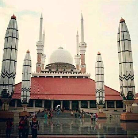 Central java big Mosque Indonesia 💕💕