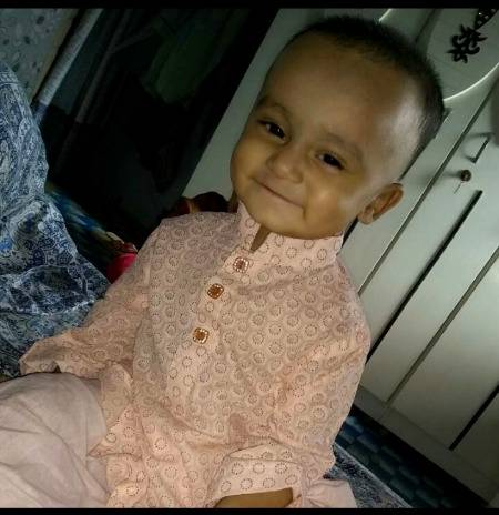 My cute baby masahallah