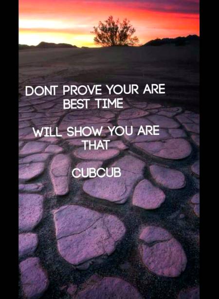 Don't prove...