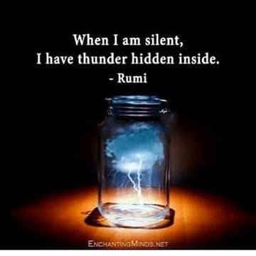 Rumi words.