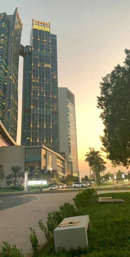 Nation towers,Abu Dhabi Corniche 💕💕