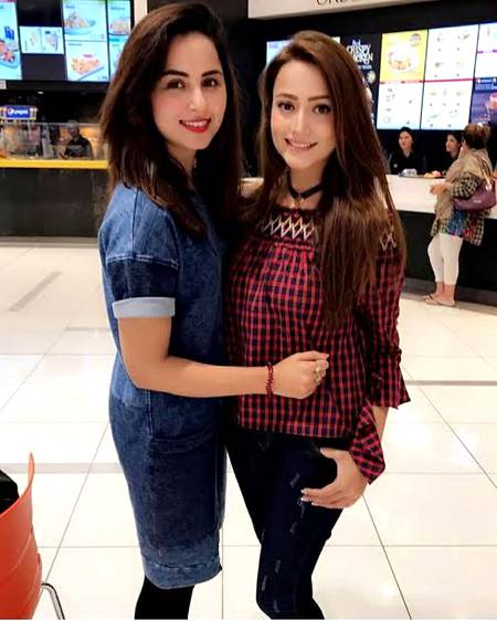 Zarnish and nimra Khan...