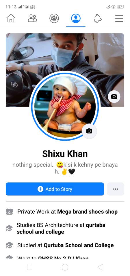 Guyz life me first time m ny kisi k liy FB bna liya h follow me all💐🖤