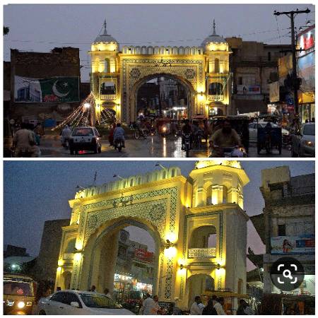 Fareed gate bhawalpur night view❤❤