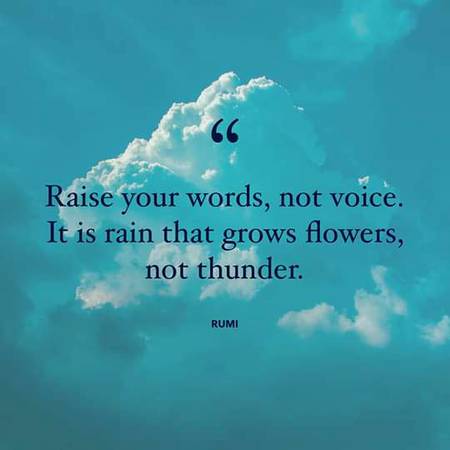 Rumi words..