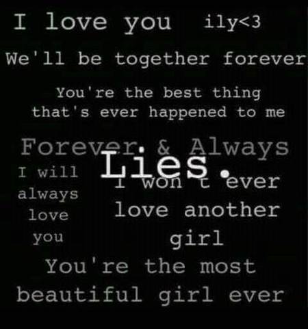 All are lies