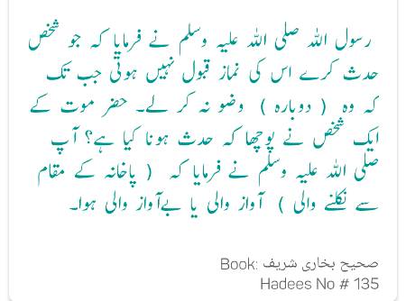 The book of Ablution (wazu).