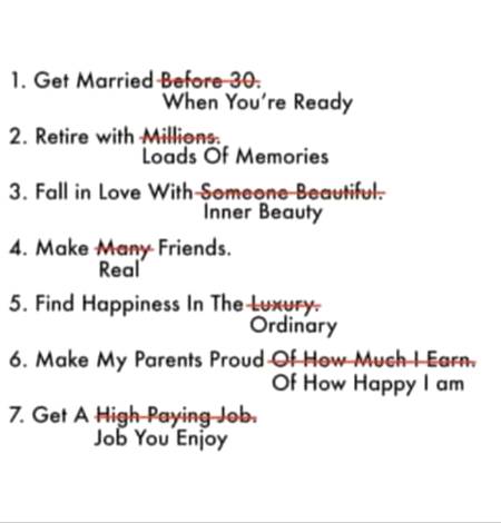 ⭐⭐ "Some real truths" ⭐⭐
So we should try to follow them