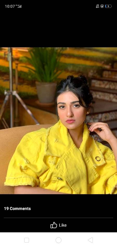 Sarah Khan...
