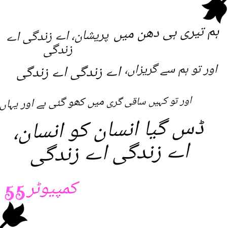 Ay Zindagi, Ay Zindagi