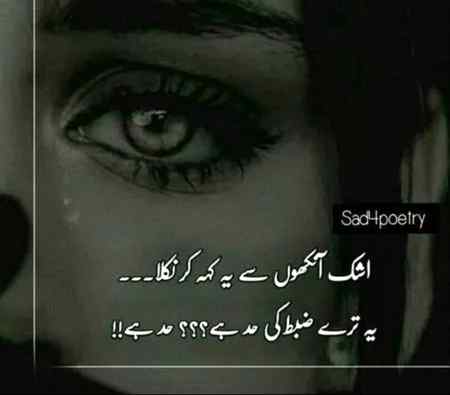 ہنسی کو دیکھ ان آنکھوں پہ مت جا

اداسی کی قسم ہم شادماں ہیں😊😊