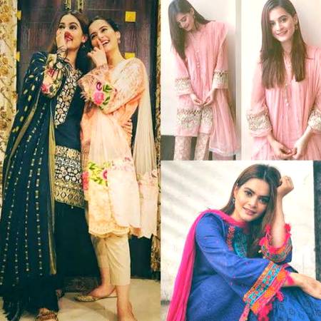 Aiman and Minal khan...