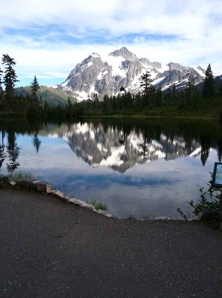 Why picture lake found name