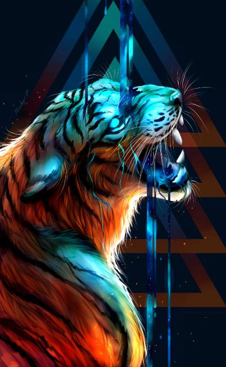 A frustrated Tiger....