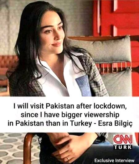 Esra bilgic said.....😍😍😍😍😍