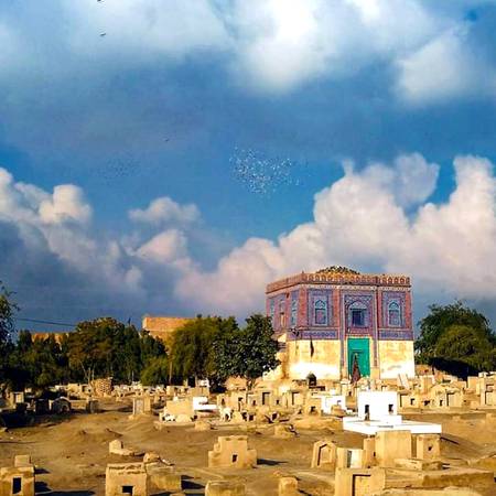 Tomb of Mother of Shah Ali Akbar
Location: Suraj Miani

Multan