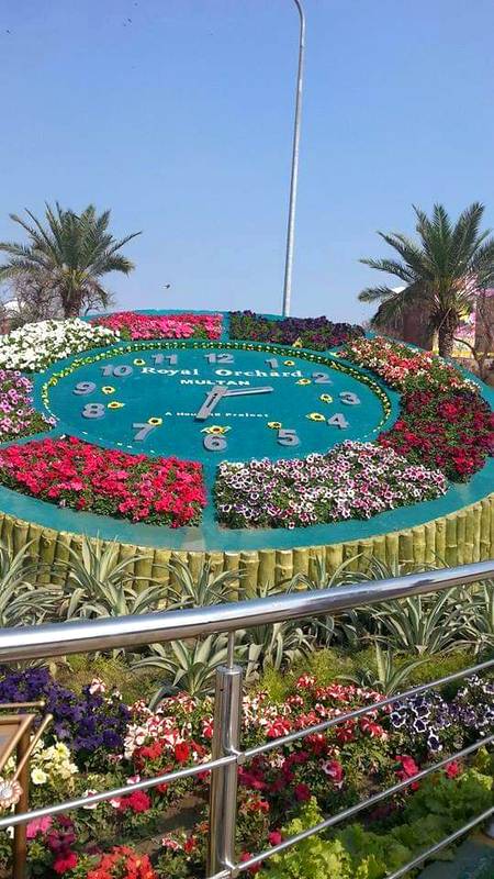 Beautiful Clock at Multan Fort...