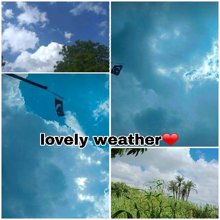 Weather in our village ❤❤