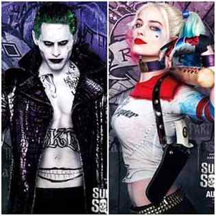Harley Quinn and joker