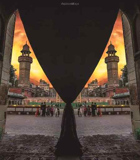 مسجد وزیر خان 
اندرون شہر لاہور