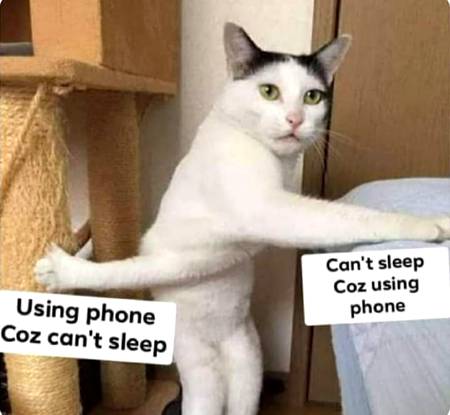 Me these days...