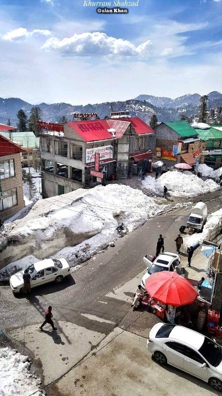 View  of Nathiagali near muree hill station ,Pakistan
