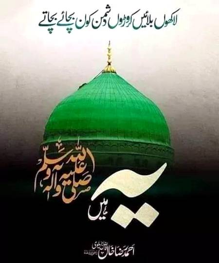 خاتم انبیین، ہادی و رہنما میرے سلام ہے آپ
(صلّی اللہ علیہ والہ وسلّم) پر