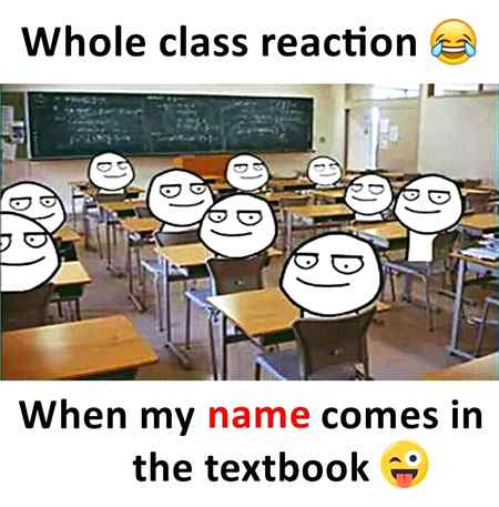 Whole class reaction