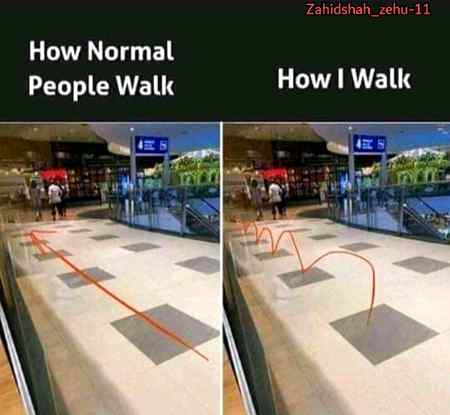 Who else also walk like that? 👀