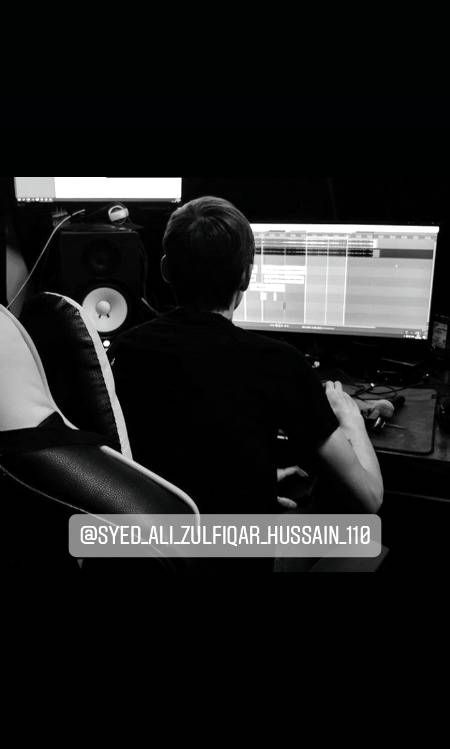 !Me in Studio!