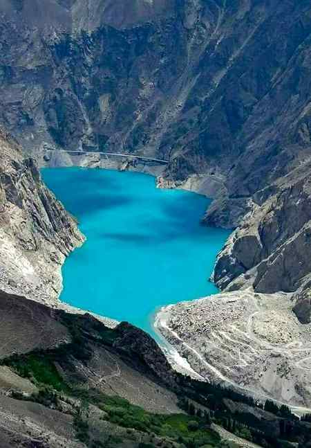 Atabad lake Hunza Pakistan..