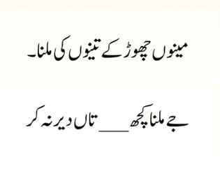 🍀meno chor ky teno ki milna🌷