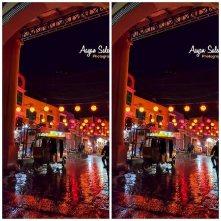 Food street bhawalpur night view❤❤
