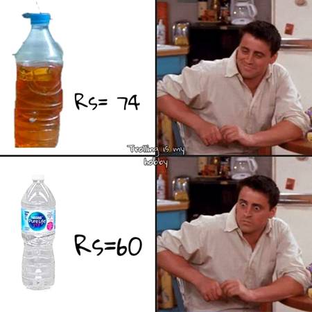 Better drink petrol instead of nestle dirty water