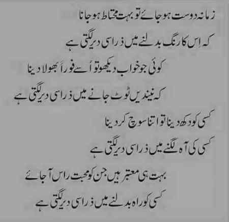 ذرا سی دیر لگتی ہے 🖤