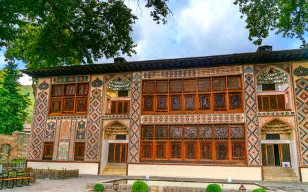 Palace of Shaki Khans in Sheki, Azerbaijan