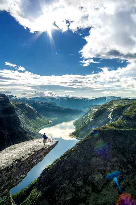 Trolltunga Norway ..