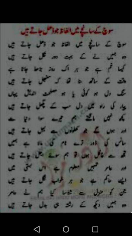 Soch k sanchy my