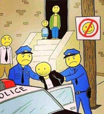 A picture that speaks more about the reality of the world.The world that we live in is not the place where everyone laughs and enjoy all the time.