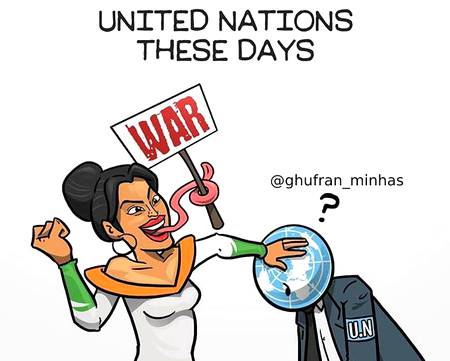 United nation hi har chiz ka peecha hai....