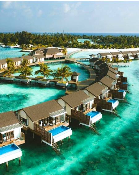 Beautiful view Maldives