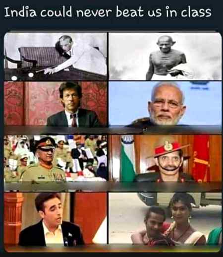 India could never beat Pakistan in Class 👌🏻 😎