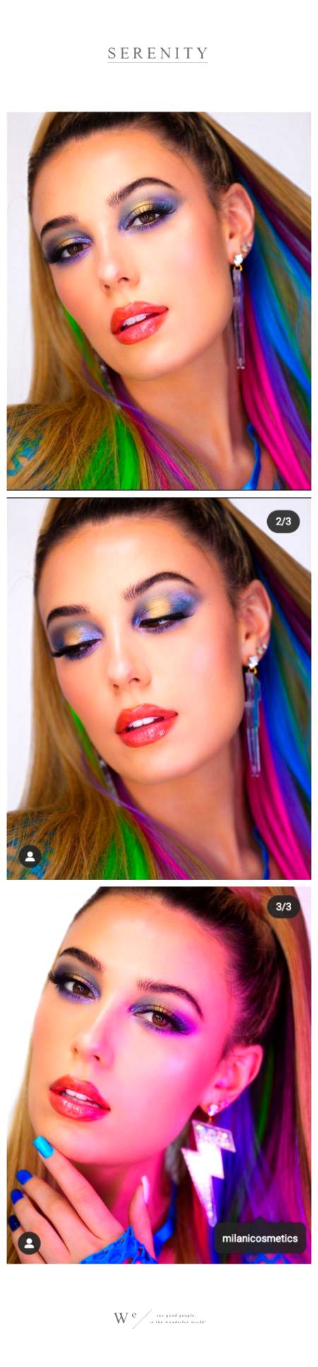 Stunning look of"Victoria Lyn"a magical makeup artist...