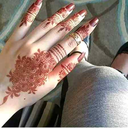 Mehndi design. ...