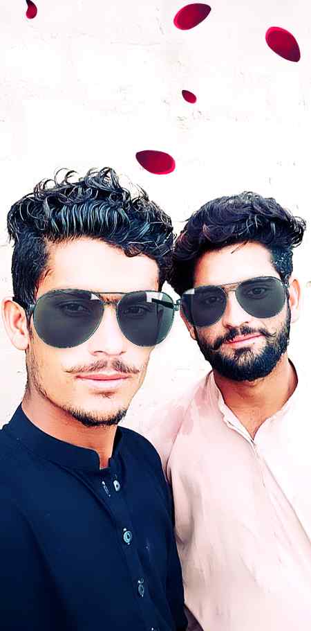 With my lovely cousin Zaib Balouch