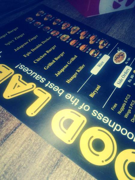 Mashallah Menu Of Our Resturant 
😍