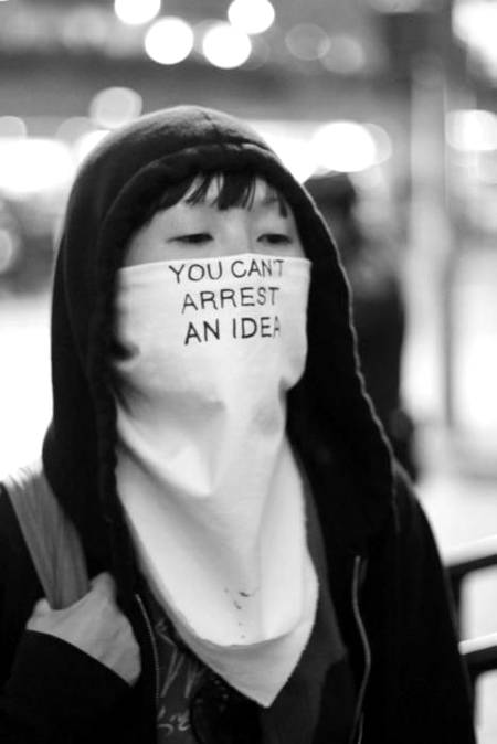 You can't arrest an idea