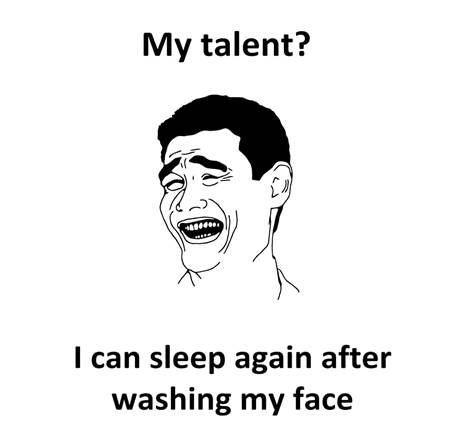 I Can Sleep after taking morning coffee 😂